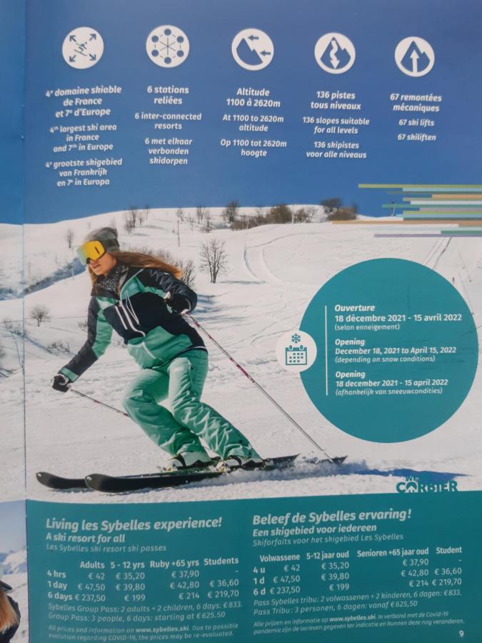 T2 vue piste Résidence Vostok Zodiaque Le Corbier Extérieur photo