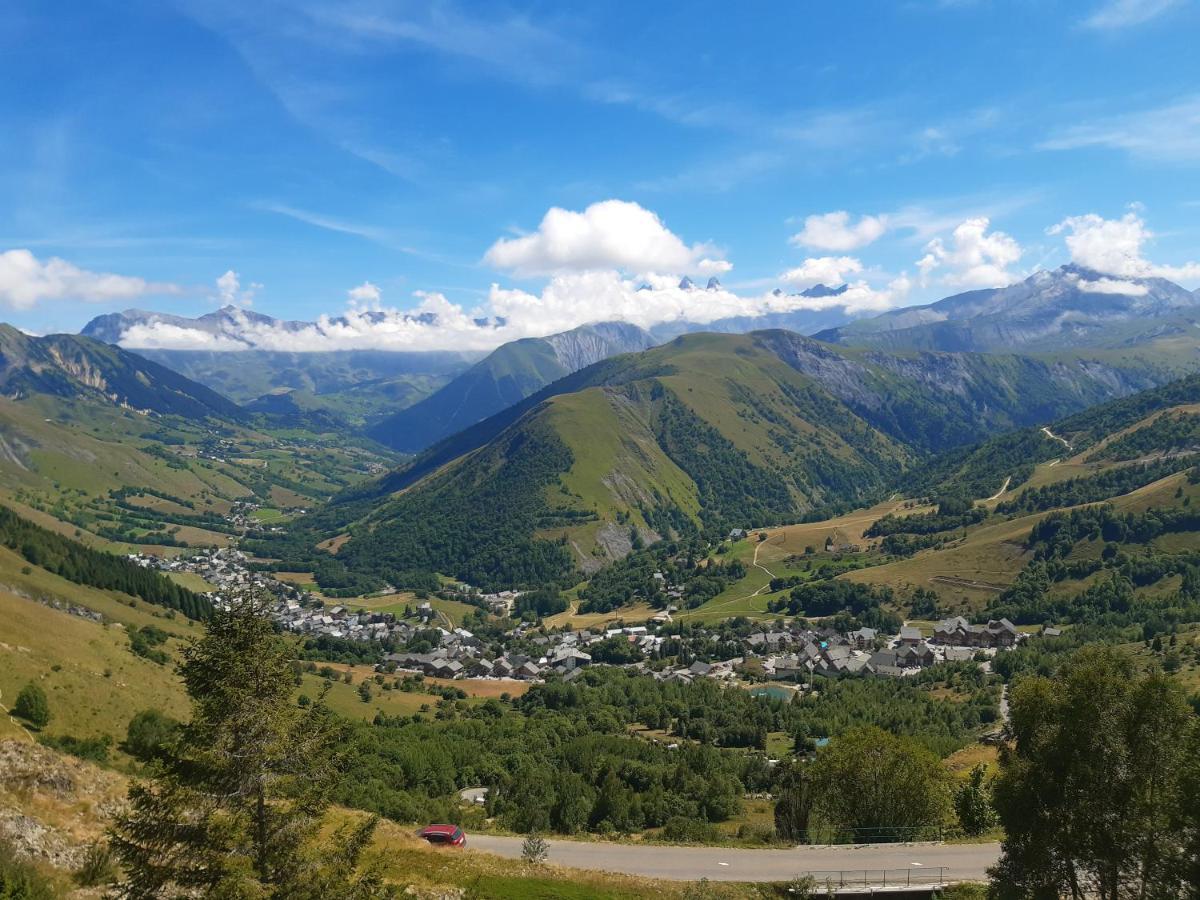 T2 vue piste Résidence Vostok Zodiaque Le Corbier Extérieur photo